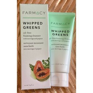 FARMACY - NWTIB  - Whipped Greens Oil-Free Foaming Cleanser, 3.4 fl. oz.